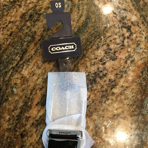 2 sided reversible Coach belt - Picture 3 of 4